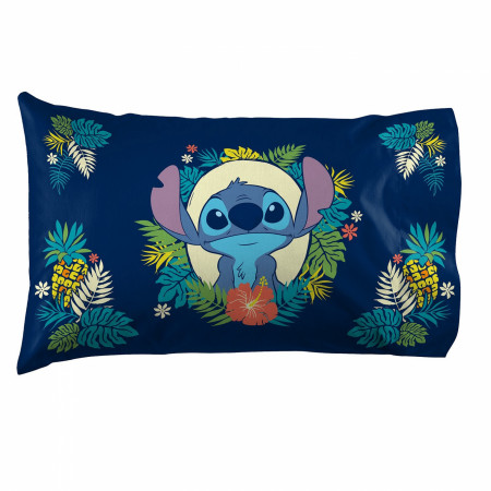 Lilo & Stitch Hawaii Garden Floral Pillowcase