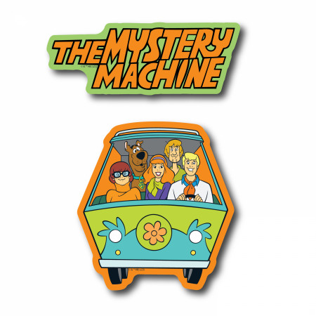 Scooby-Doo! and The Mystery Machine Car Window Decal