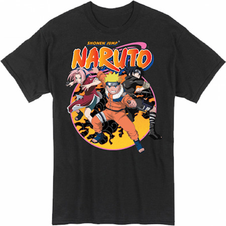 Naruto Team 7 Action Pose T-Shirt