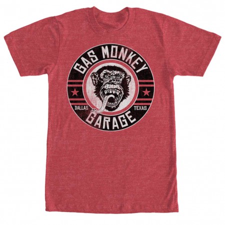Gas Monkey Garage Ground Rider Red T-Shirt