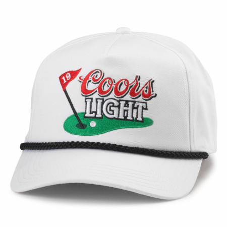 Coors Light Golf Hole 19 Rope Hat
