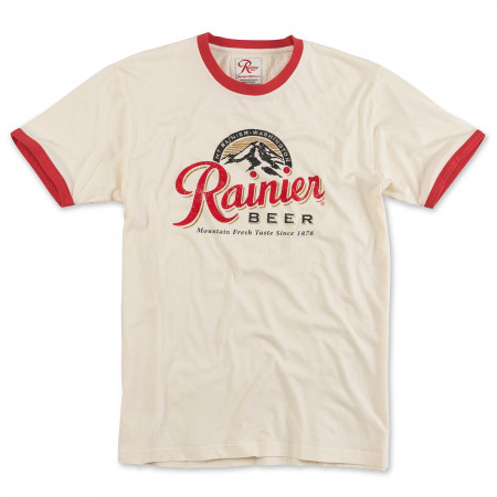 Rainier Beer Mountain Fresh Ringer T-Shirt