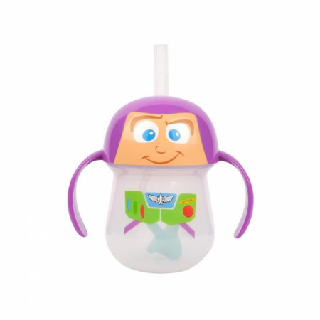 Pixar Toy Story Buzz Lightyear 7oz Weighted Straw Sippy Cup
