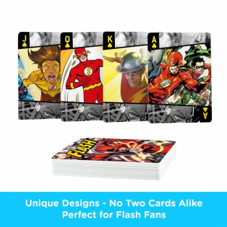DC Comics The Flash Panels Deck of Playing Cards