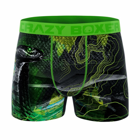 Crazy Boxer Outdoor Snake Men's Boxer Briefs