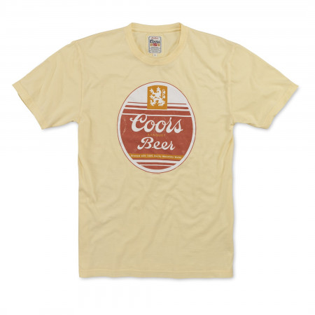 Coors Banquet Beer Oval Logo T-Shirt