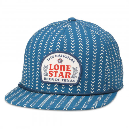 Lone Star Retro Logo Patch Chevron Adjustable Hat