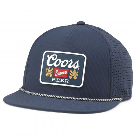 Coors Banquet Beer Blue Colorway Adjustable Hat