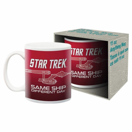 Star Trek Same Ship Different Day 11oz Ceramic Mug