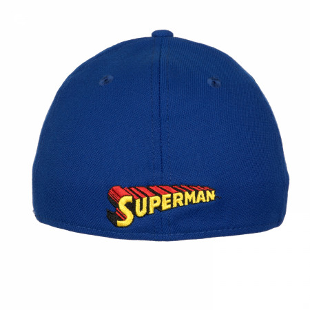 Superman Classic Emblem New Era 39Thirty Fitted Hat