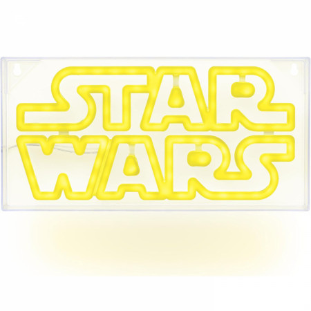 Star Wars Logo Neon Mountable Light