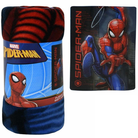 Spider-Man High Tech Webs 45"x60" Fleece Throw Blanket