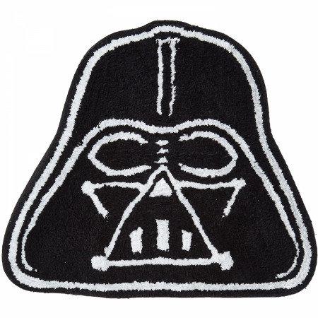 Star Wars Saga Darth Vader Shaped Bath Rug
