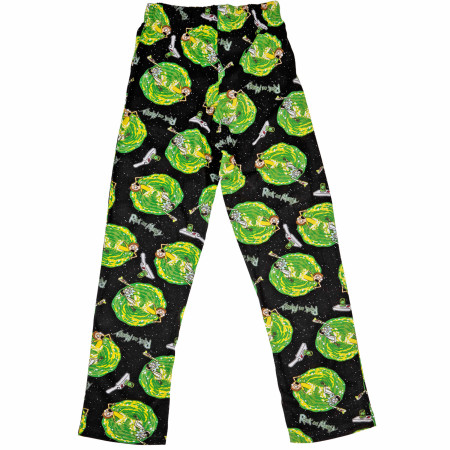 Rick and Morty Falling Out of The Portal Sleep Pants