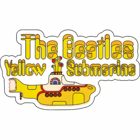The Beatles Yellow Submarine Sticker