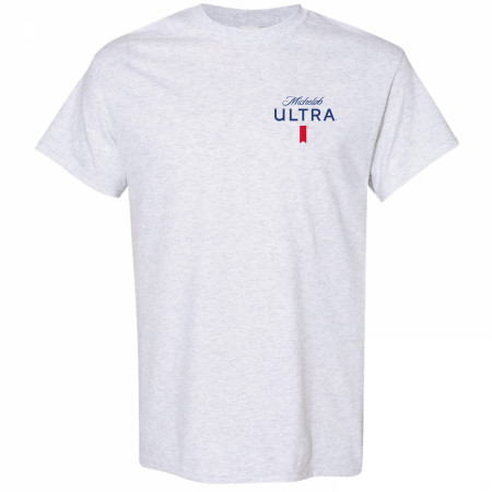 Michelob Ultra Golfing Front and Back Print T-Shirt