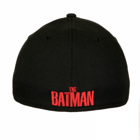 Batman Robert Pattison Logo New Era 39Thirty Fitted Hat