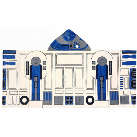 Star Wars R2-D2 Youth Hooded Poncho Towel