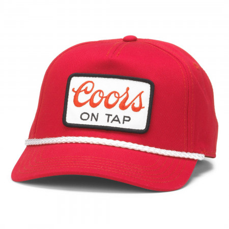 Coors On Tap Patch Adjustable Rope Hat