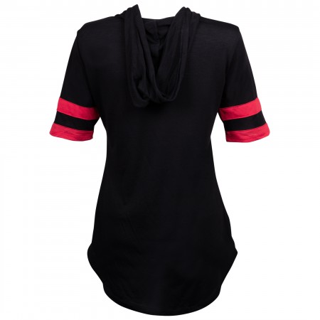 Minnie Mouse Hooded Women's Football Tee