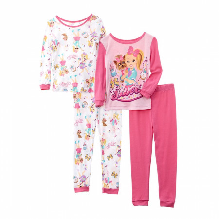 JoJo Siwa Sweet 4-Piece Long Sleeve Pajama Set