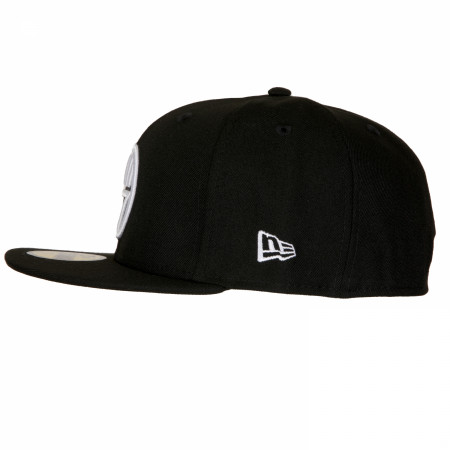 Black Lantern Symbol Blackest Night 59Fifty Fitted Hat