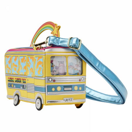 The Beatles Magical Mystery Tour Bus Crossbody Bag by Loungefly