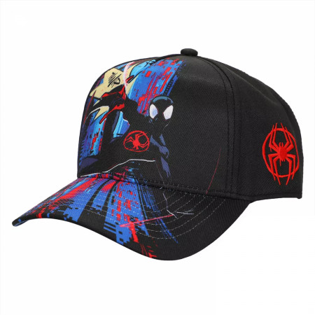 The Spider-Verse Miles Morales Paint Splatter Snapback Hat