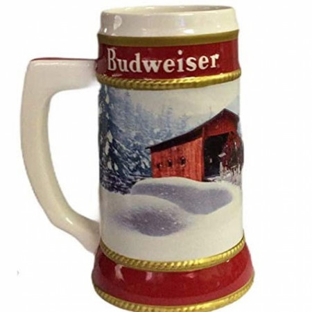 Budweiser 2019 Holiday Stein Ceramic Mug