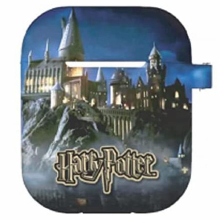 Harry Potter Hogwarts School Wraparound Print AirPod Case