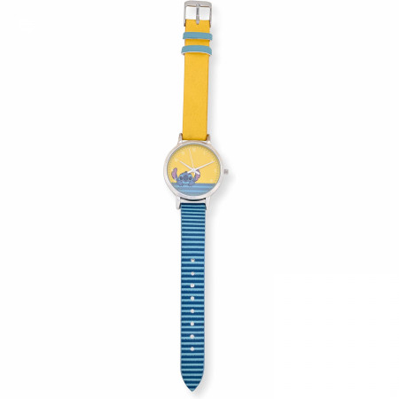 Disney Lilo and Stich Dual-Tone Watch with Rubber Straps