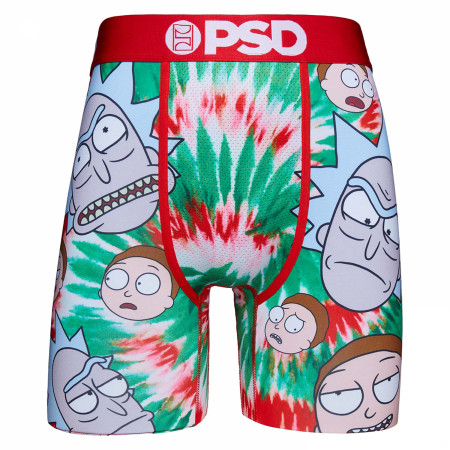 Rick and Morty Holiday Tie Dye PSD Boxer Briefs