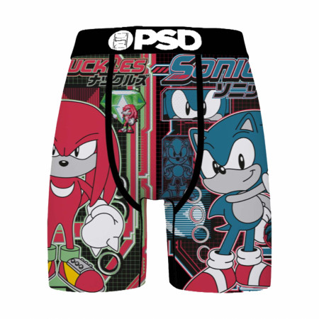 Sonic vs Knuckles Retro PSD Boxer Briefs