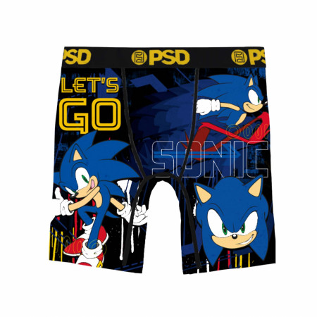 Sonic the Hedgehog Let's Go Youth PSD Boxer Briefs