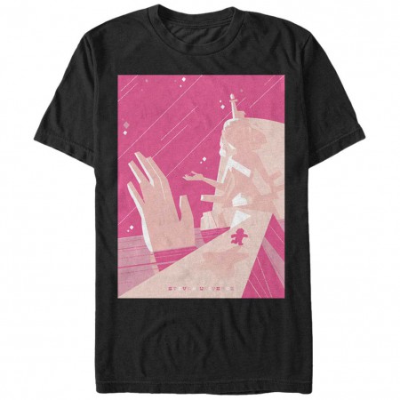 Steven Universe Crystal Temple Black T-Shirt