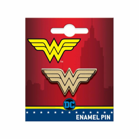 Wonder Woman Gold Lapel Pin