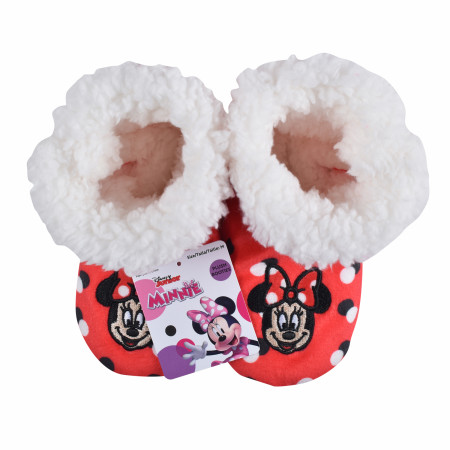 Disney Classics Minnie Mouse Bootie House Slippers