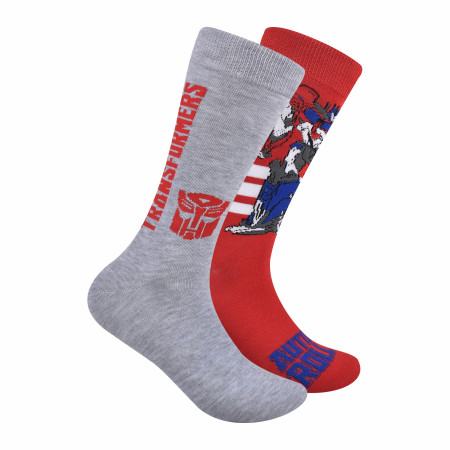 Transformers Roll Out Crew Socks 2-Pair Pack