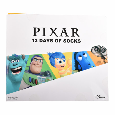 Disney & Pixar 12-Days of Socks Variety Box Set