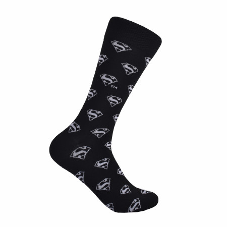 Superman Classic Logo Crew Socks