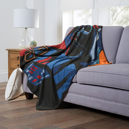 Star Wars Pop Art Vader Silk Touch Throw Blanket 50" x 60"