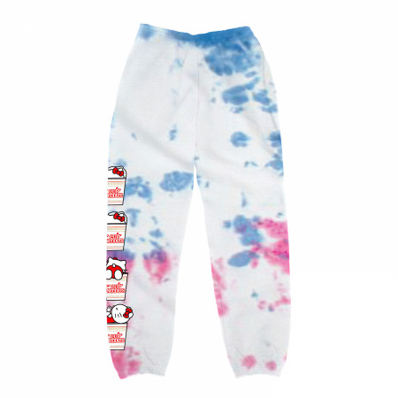 Hello Kitty x Cup Noodles Color Splotch Joggers