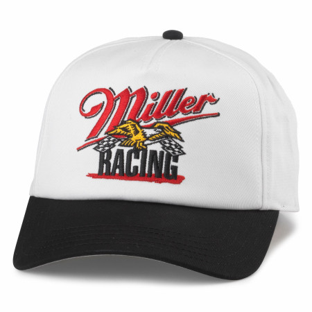 Miller High Life Motorcycle Racing Snapback Hat