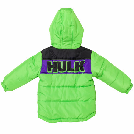 The Incredible Hulk Muscles Puffy Kid's Jacket
