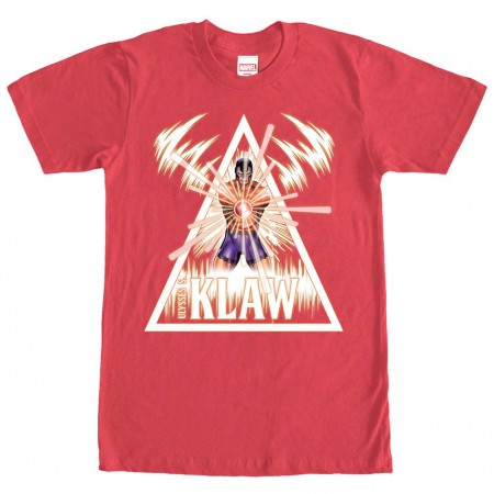 Marvel Teams The Klaw Men's Red T-Shirt