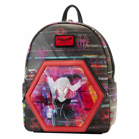 Miles Morales Into The Spiderverse Lenticular Mini Backpack By Loungefly