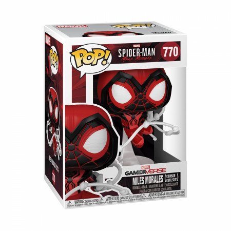 Spider-Man Miles Morales Crimson Cowl Suit Funko Pop! Vinyl Figure