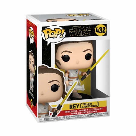 Star Wars Rey with Yellow Lightsaber Funko Pop! Vinyl Figure