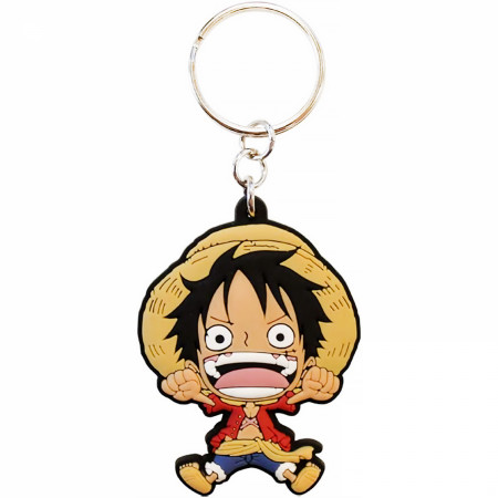 One Piece Monkey D Luffy 11 oz Mug Notebook and Keychain Gift Set