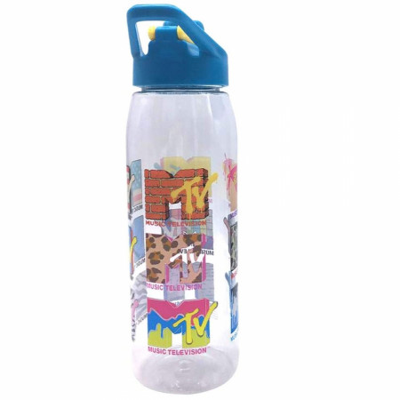 MTV 28 Ounce Water Bottle with Screw Lid